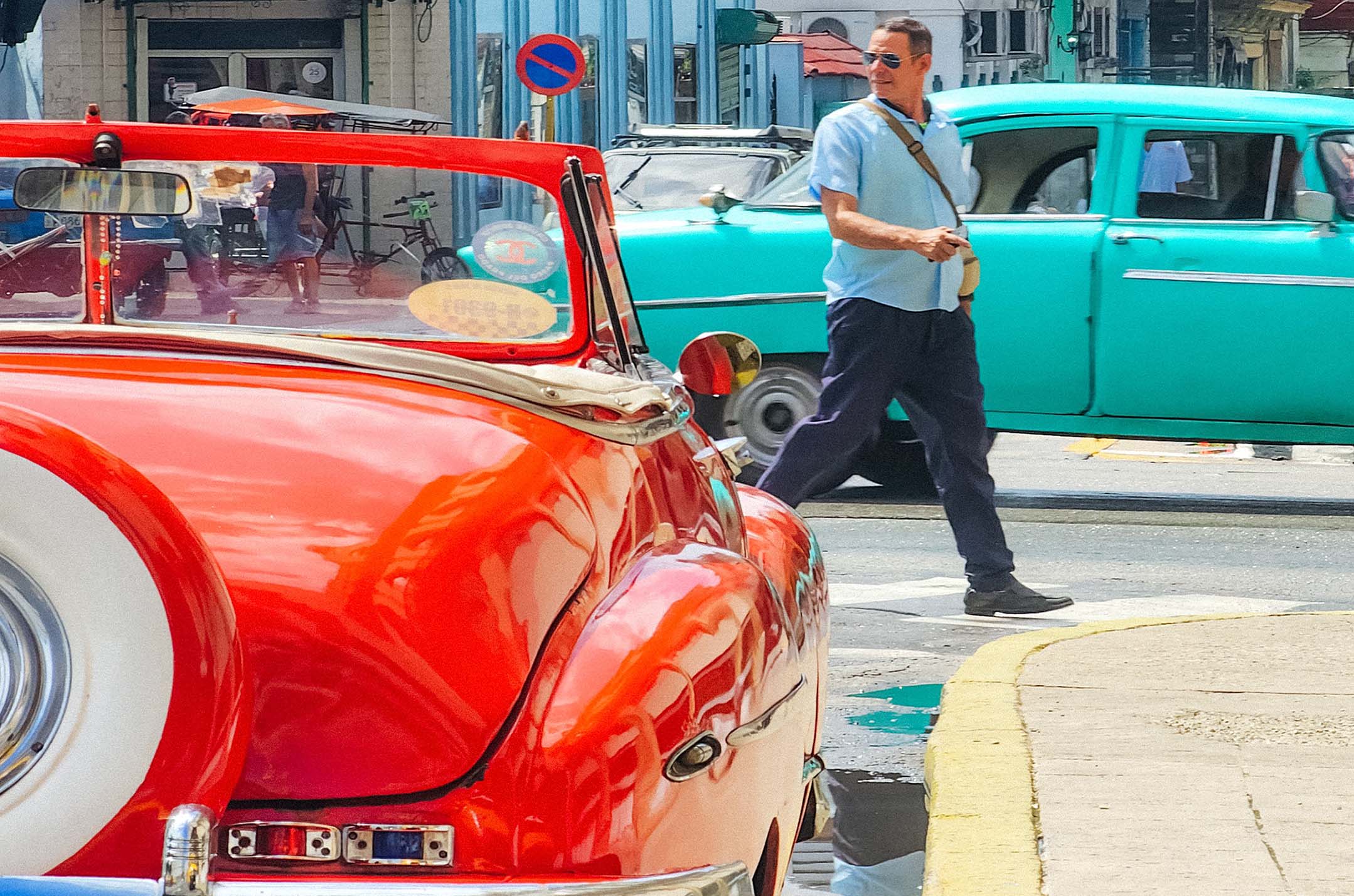 Autos Descapotables Clsicos en la Habana